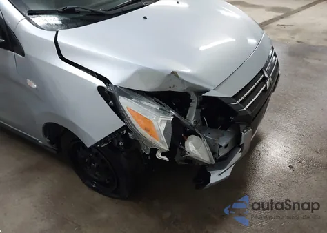 2021 Mitsubishi Mirage Carbonite Edition/Es/Le z USA, uszkodzony, nr VIN ML32AUHJ5MH012150